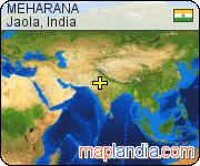 MEHARANA satellite map