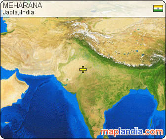 MEHARANA satellite map