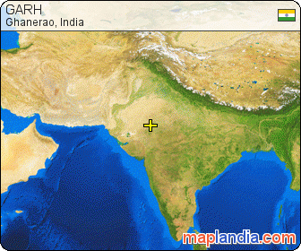 GARH satellite map