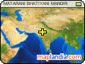 MATARANI BHATIYANI MANDIR satellite map