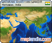MATARANI BHATIYANI MANDIR satellite map