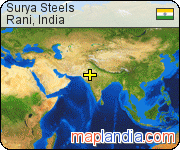 Surya Steels satellite map