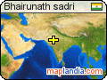 Bhairunath sadri satellite map