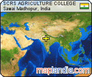 SCRS AGRICULTURE COLLEGE  satellite map