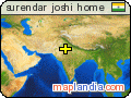 surendar joshi home satellite map