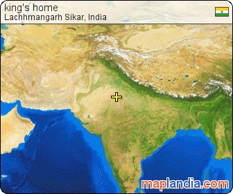 king's home satellite map