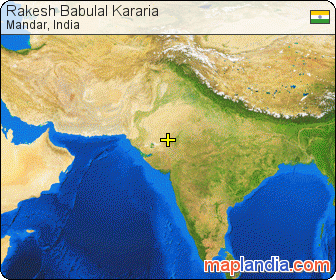 Rakesh Babulal Kararia satellite map