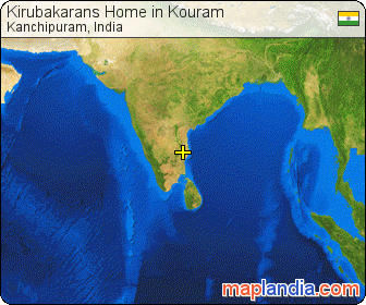 Kirubakarans Home in Kouram satellite map