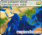 Desi palayam street satellite map