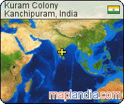 Kuram Colony satellite map