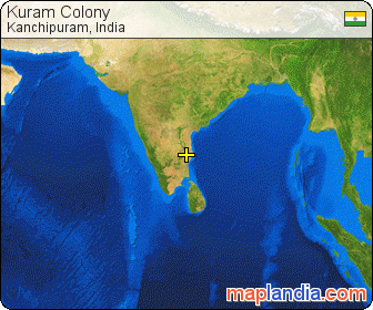 Kuram Colony satellite map