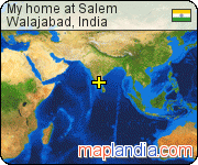 My home at Salem satellite map