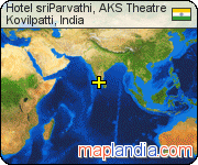 Hotel sriParvathi, AKS Theatre satellite map
