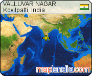 VALLUVAR NAGAR satellite map