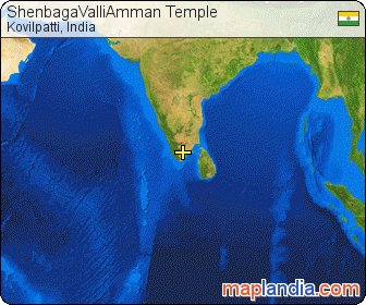 ShenbagaValliAmman Temple satellite map