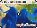 CIDCO industrial estate satellite map