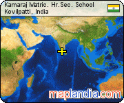 Kamaraj Matric. Hr.Sec. School satellite map