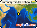 Kamaraj middle school satellite map