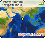 Uzhavar santhai satellite map