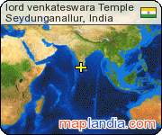 lord venkateswara Temple satellite map