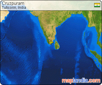 Cruzpuram satellite map