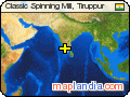 Classic Spinning Mill, Tiruppur satellite map