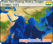 Prem Yarn Dyeing Works, Tiruppur satellite map