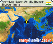 Premdurai Export Unit-II, Tiruppur satellite map