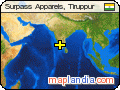 Surpass Apparels, Tiruppur satellite map