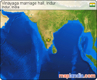 Vinayaga marriage hall, Indur satellite map
