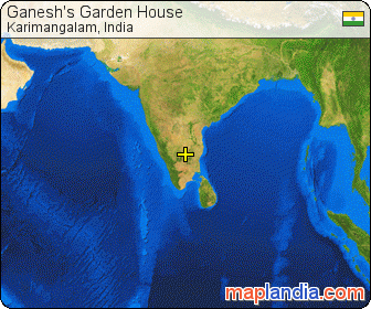 Ganesh's Garden House satellite map