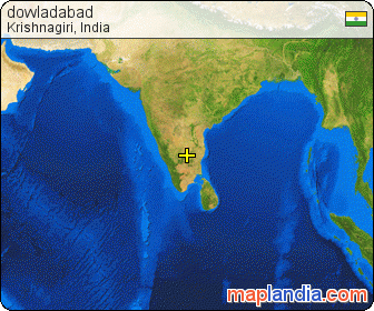 dowladabad satellite map
