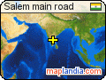 Salem main road satellite map