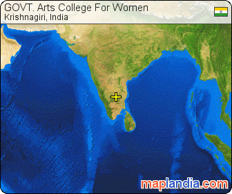 GOVT. Arts College For Women satellite map