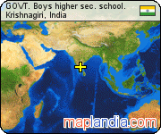 GOVT. Boys higher sec. school. satellite map