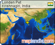 Londen Pet satellite map