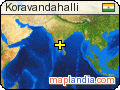 Koravandahalli satellite map