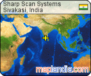 Sharp Scan Systems satellite map