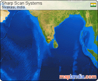 Sharp Scan Systems satellite map