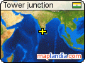 Tower junction satellite map
