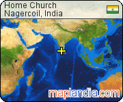 Home Church satellite map