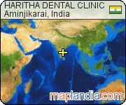 HARITHA DENTAL CLINIC satellite map