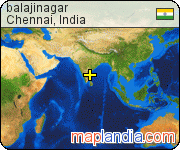 balajinagar satellite map