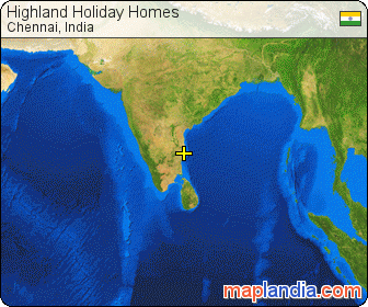 Highland Holiday Homes satellite map