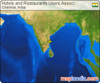 Hotels and Restaurants Users Associ satellite map