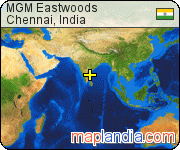 MGM Eastwoods satellite map