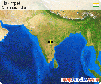 Hakimpet satellite map