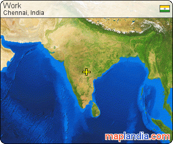 Work satellite map