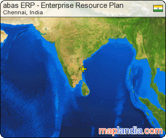 abas ERP - Enterprise Resource Plan satellite map