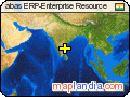 abas ERP-Enterprise Resource satellite map